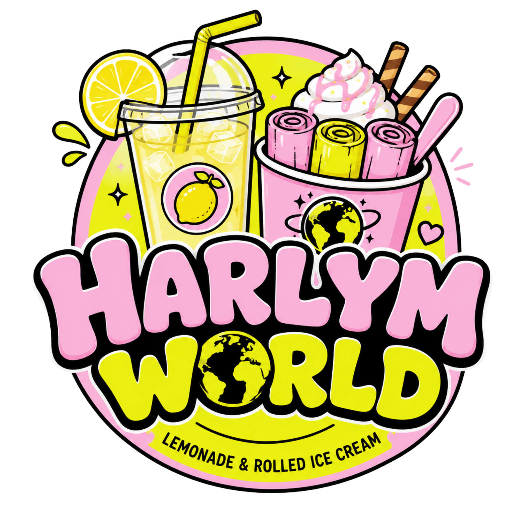 HARLYM WORLD Logo
